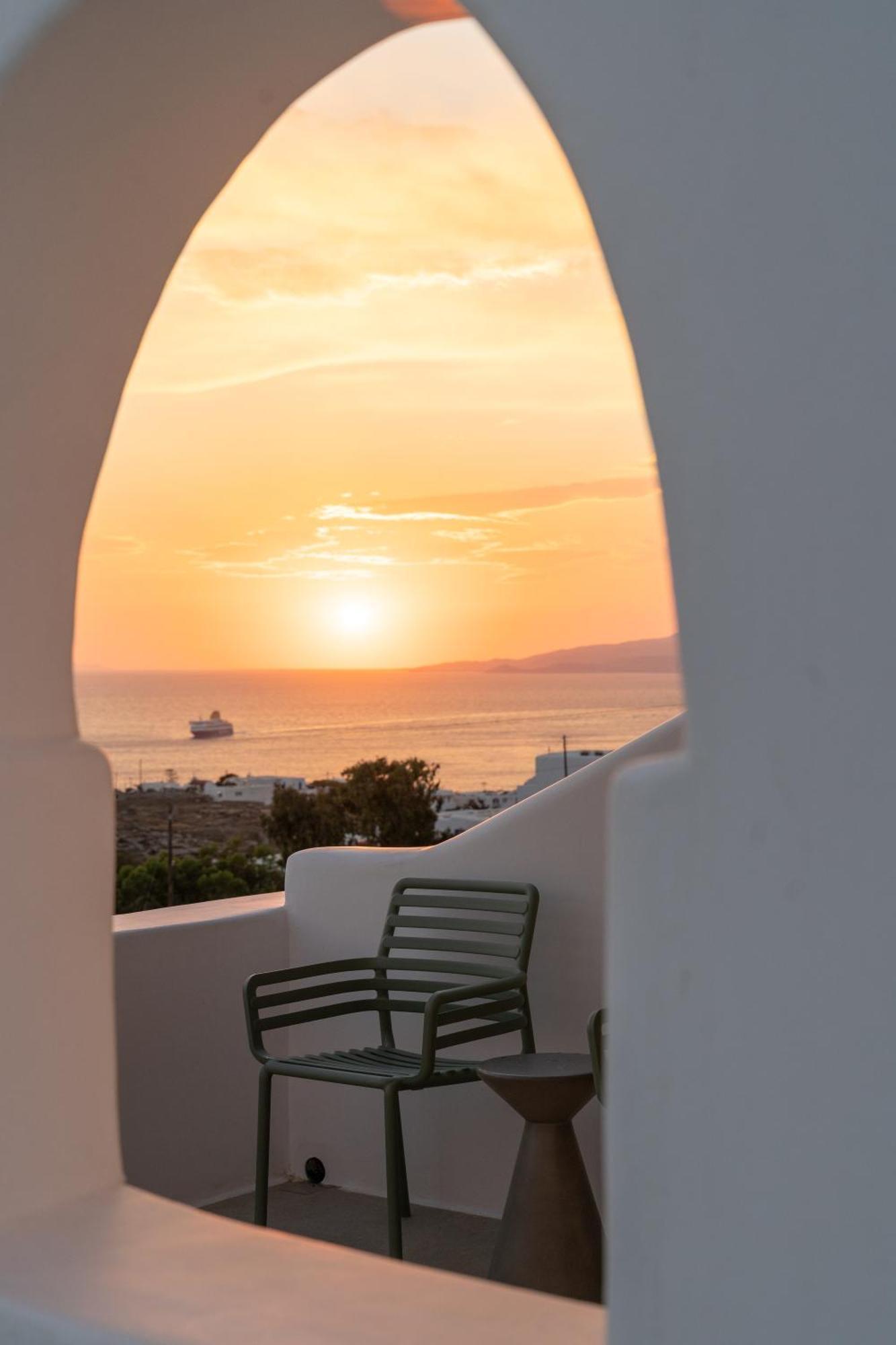 Bed and Breakfast Ostria View Mykonos à Mykonos Town Extérieur photo