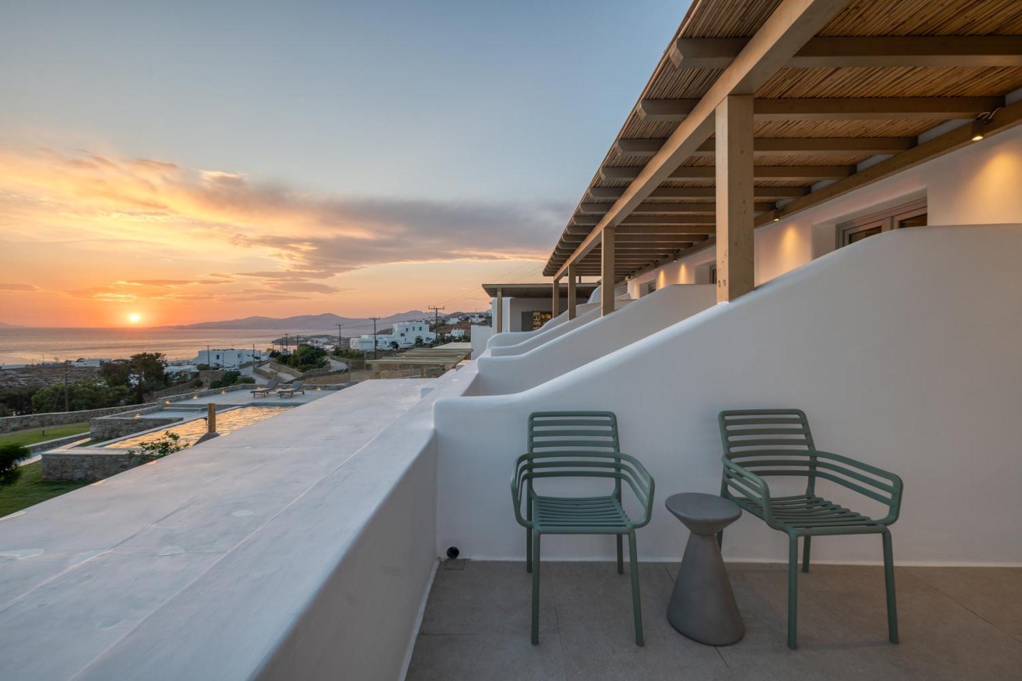 Bed and Breakfast Ostria View Mykonos à Mykonos Town Extérieur photo