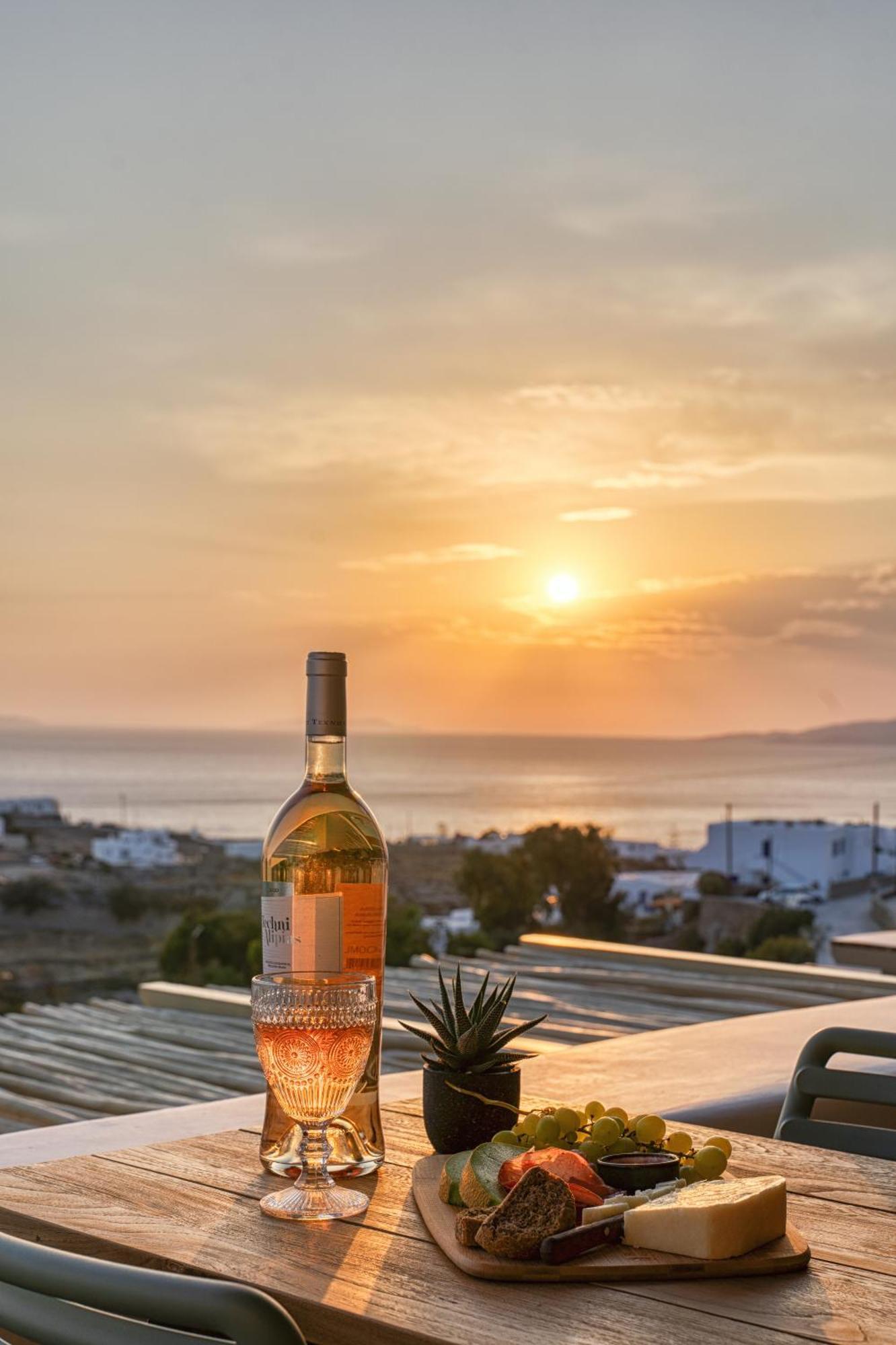 Bed and Breakfast Ostria View Mykonos à Mykonos Town Extérieur photo