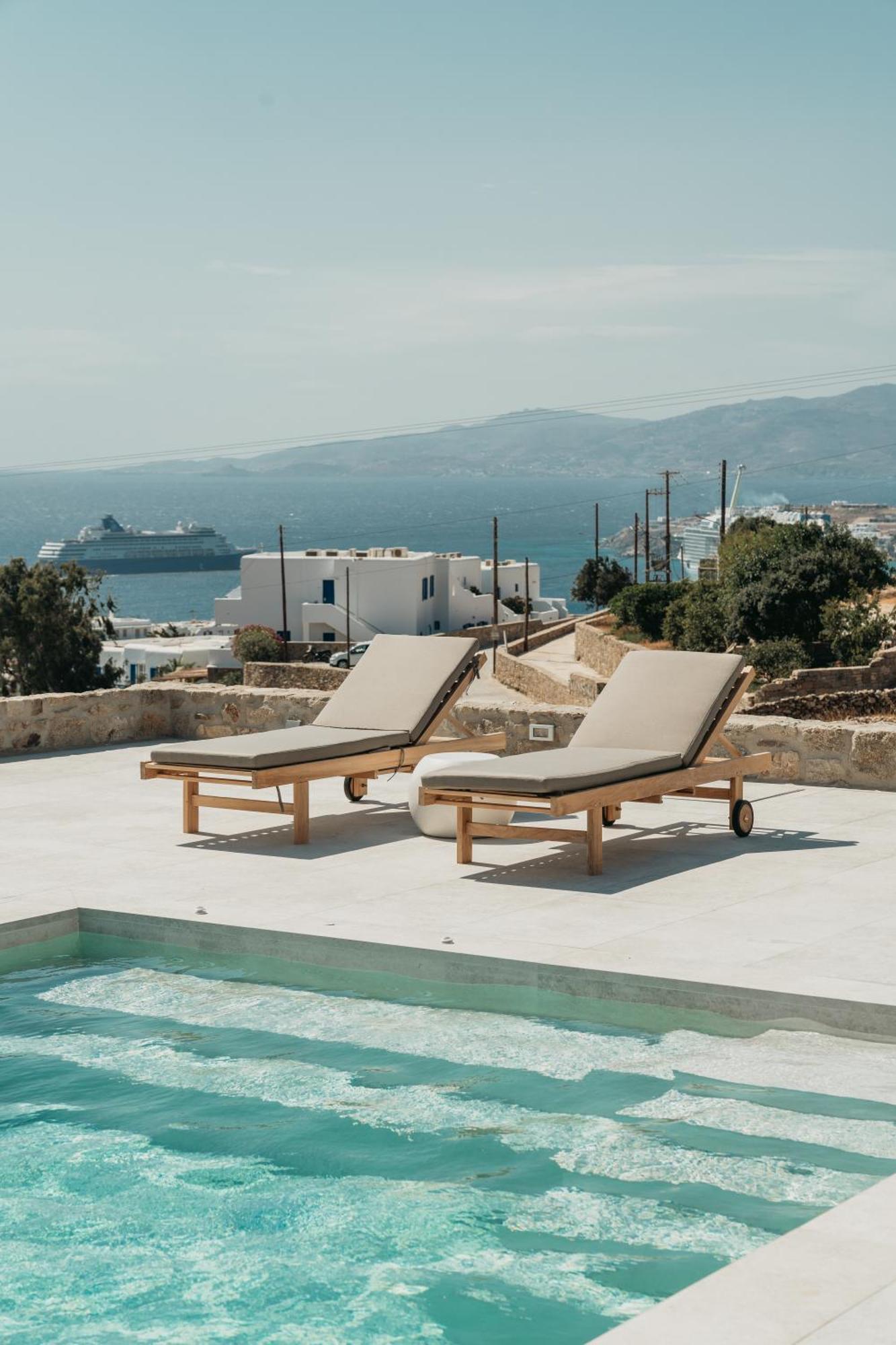 Bed and Breakfast Ostria View Mykonos à Mykonos Town Extérieur photo