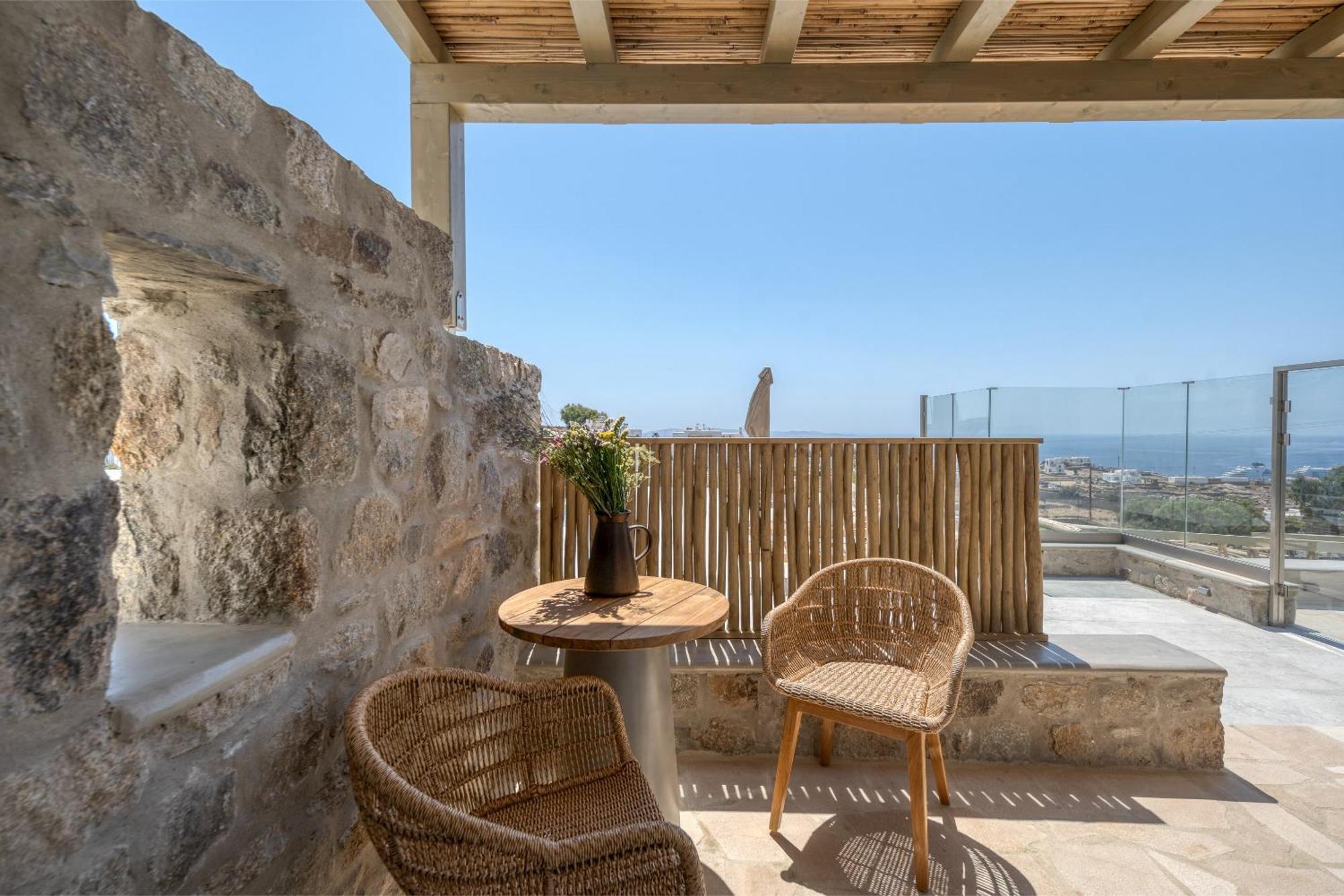Bed and Breakfast Ostria View Mykonos à Mykonos Town Extérieur photo